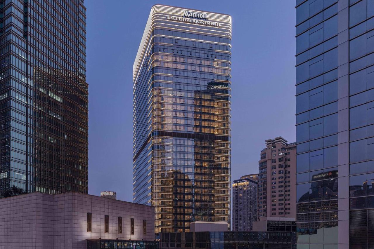 Marriott Executive Apartments Chongqing Exterior foto